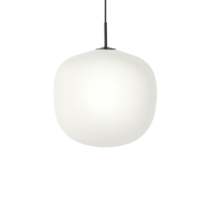 Rime Pendant Lamp Black Ø45 cm von Muuto